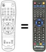 Télécommande équivalente AA64-50234