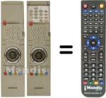 Télécommande équivalente Samsung PS 42P2STX