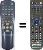 Télécommande équivalente 10425G