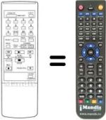 Replacement remote control 108 019 300