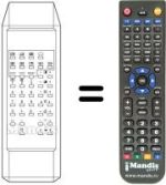 Replacement remote control 354688 / A