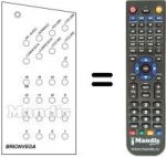 Télécommande équivalente 16 CHANNELS US