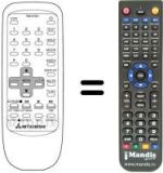 Télécommande équivalente 290P-079010
