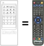 Replacement remote control 3F14-00007-410