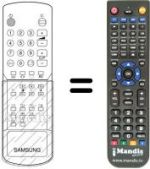 Télécommande équivalente 3F14-00033-071