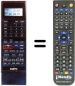 Télécommande équivalente 143.9.4100.68920