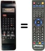 Télécommande équivalente 6152-602-2SE