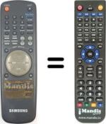 Replacement remote control Samsung SV-35 XK
