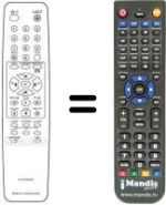 Télécommande équivalente LG KB 14U71