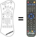 Replacement remote control 77-000003-001