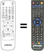 Télécommande équivalente 90099-633-214 C