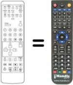 Télécommande équivalente 939P-403010
