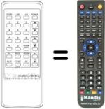 Télécommande équivalente A 450