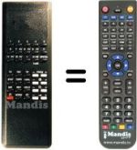 Télécommande équivalente A515810