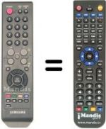 Télécommande équivalente AA59-00399 D