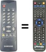Replacement remote control AA59-10031Q