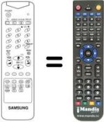 Replacement remote control Samsung CB 5373 Z