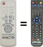 Replacement remote control AA59-00328A