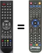 Replacement remote control Nikkei NK 2202