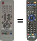 Télécommande équivalente BN59-00457A