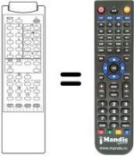 Replacement remote control BS 33004-441-251