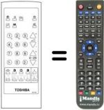 Replacement remote control CT-9176