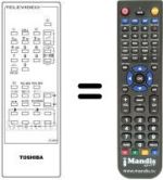 Télécommande équivalente CT-9401