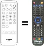 Replacement remote control CT-9573