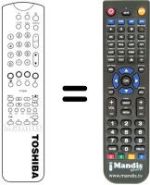Replacement remote control CT-9763