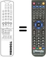 Télécommande équivalente CT-9916