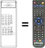 Replacement remote control DIGICOMPUTER