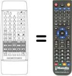 Replacement remote control MADISON TC 69770