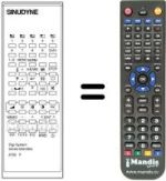 Télécommande équivalente DIGI SYSTEM 6700 PIP