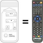 Télécommande équivalente EASY REMOTE