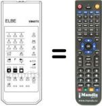 Replacement remote control EM 40 TX