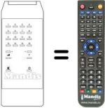 Télécommande équivalente EPM 16
