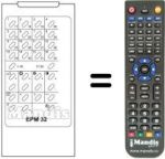 Télécommande équivalente EPM 32