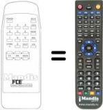 Replacement remote control ESR 1600
