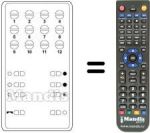 Télécommande équivalente UNIVERSUM 9255837