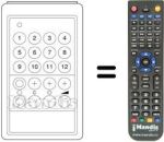 Télécommande équivalente FB 412