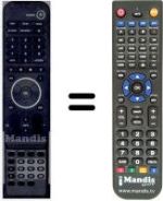 Replacement remote control NR-305