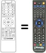 Replacement remote control TPS