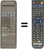 Replacement remote control IR 5442