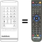 Replacement remote control Multitech KT 8451