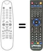 Replacement remote control Multitech KT 9471 STX