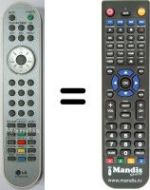 Télécommande équivalente 6710V00126R