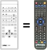 Télécommande équivalente MECATRON 6102