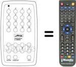 Télécommande équivalente MECATRON 6906