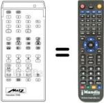 Télécommande équivalente MECATRON 7209
