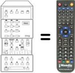 Replacement remote control MECATRON 7713